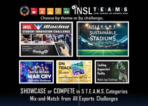 T.E.A.M.S. Academy for Esports Challenges plus iNSL iRacing