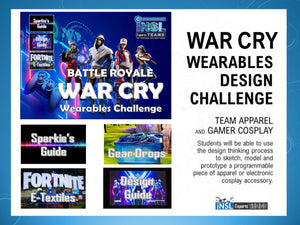 Esports Camp:  War Cry Wearables Curriculum