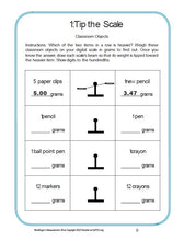 Load image into Gallery viewer, Mindbugs Activities:  Digital Scales STATION
