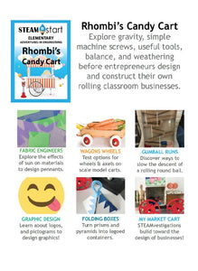 STEAMstart Rhombi's Candy Cart Module