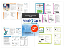 Load image into Gallery viewer, Math2Go Take Home Packs Grades 5-6 DOWNLOAD
