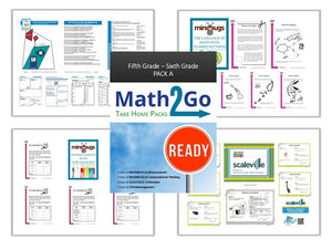 Math2Go Take Home Packs Grades 5-6 DOWNLOAD