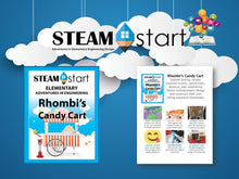 Load image into Gallery viewer, STEAMstart Rhombi&#39;s Candy Cart Module
