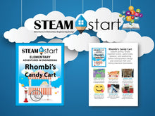 Load image into Gallery viewer, STEAMstart Rhombi&#39;s Candy Cart Unit: (Base Materials)
