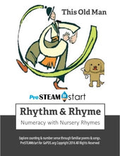 Load image into Gallery viewer, Rhythm &amp; Rhyme Foldables: This Old Man (STEAMvestigation DOWNLOAD)
