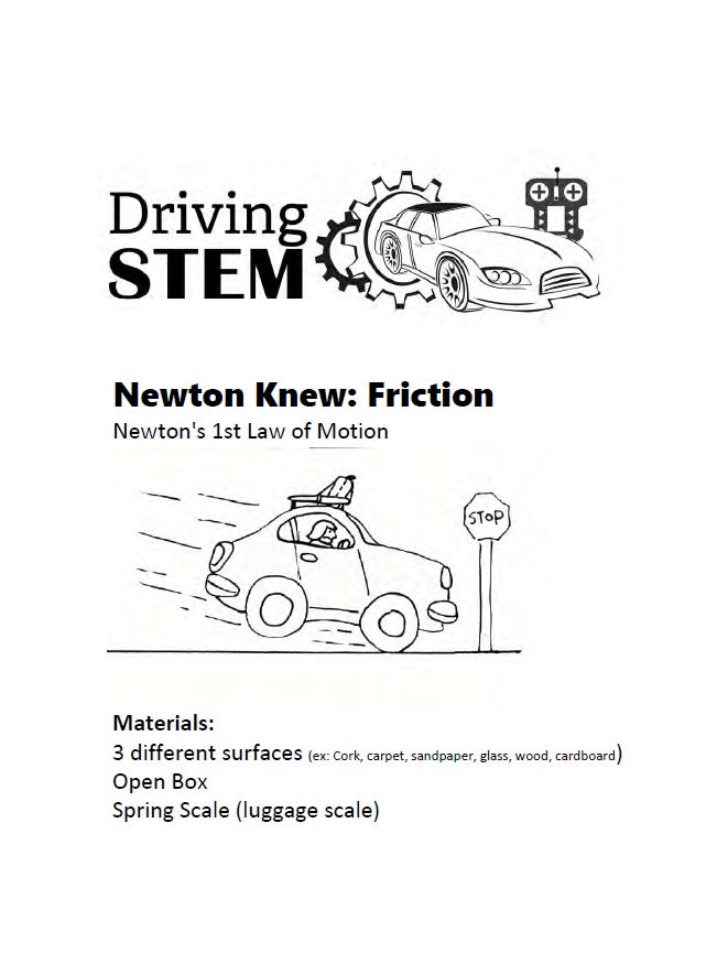 STEMvestigation: Friction and Surfaces DOWNLOAD